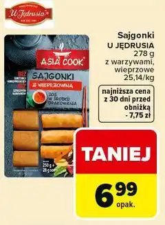 Carrefour Sajgonki U JĘDRUSIA z warzywami, wieprzowe oferta