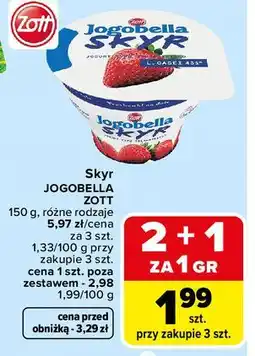 Carrefour Skyr JOGOBELLA ZOTT oferta