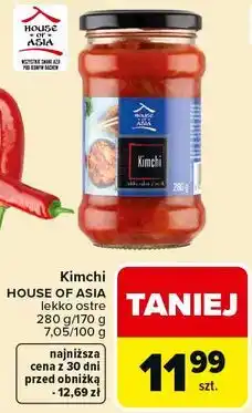 Carrefour Kimchi lekko ostre oferta