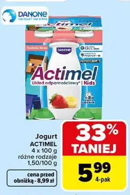 Carrefour Jogurt ACTIMEL oferta