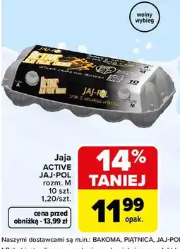 Carrefour Jaja Active Jaj-Pol oferta