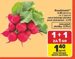 Carrefour Rzodkiewki oferta