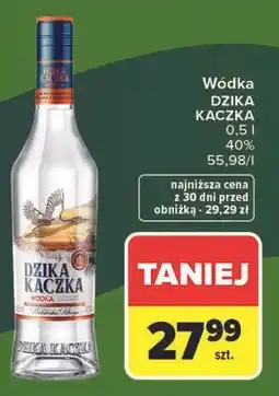 Carrefour Wódka DZIKA KACZKA oferta