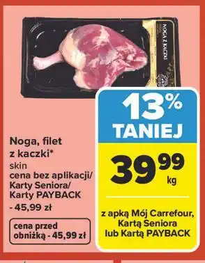 Carrefour Noga, filet z kaczki* skin oferta