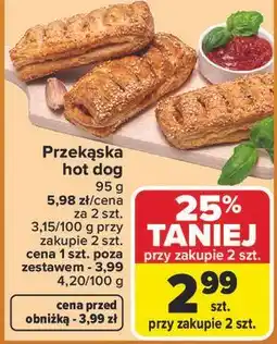 Carrefour Przekąska hot dog oferta