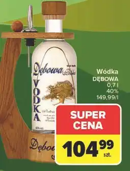 Carrefour Wódka DĘBOWA oferta