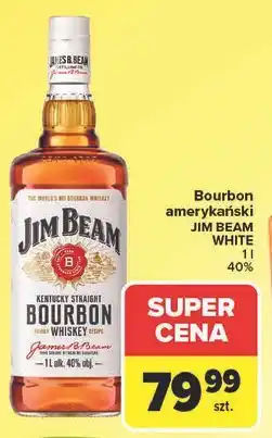 Carrefour Bourbon amerykański JIM BEAM WHITE oferta