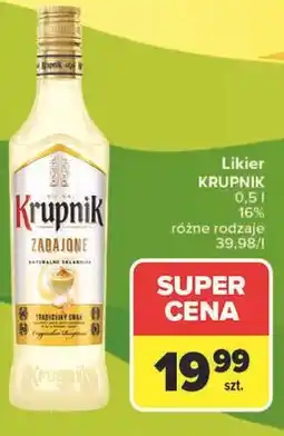 Carrefour Likier KRUPNIK oferta