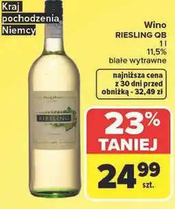 Carrefour Wino RIESLING QB oferta
