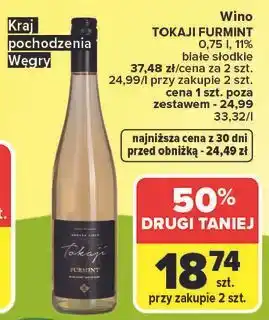 Carrefour Wino TOKAJI FURMINT oferta