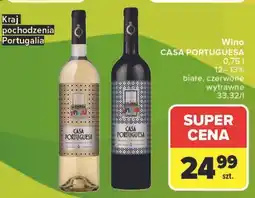 Carrefour Wino CASA PORTUGUESA białe, czerwone wytrawne oferta