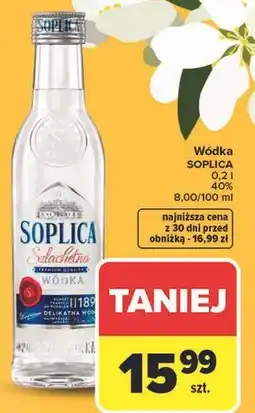 Carrefour Wódka SOPLICA oferta