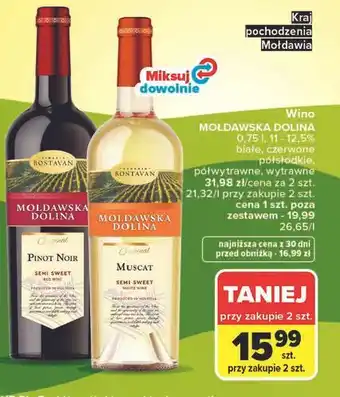 Carrefour Wino MOŁDAWSKA DOLINA oferta