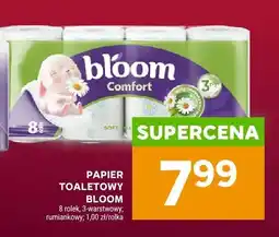 Stokrotka Papier toaletowy Bloom Comfort 3-warstwowy rumiankowy oferta