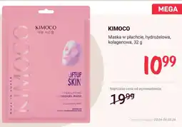 Rossmann Maska w płachcie hydrożelowa kolagenowa Kimoco oferta