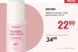 Rossmann Mgiełka do włosów i ciała perfumowana OnlyBio Sunday Sugar Mood oferta