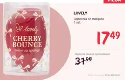 Rossmann Gąbeczka do makijażu Lovely Cherry Bounce oferta