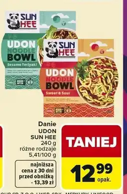 Carrefour Danie Udon Sun Hee Sweet & Sour oferta