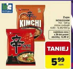 Carrefour Zupa Nongshim oferta
