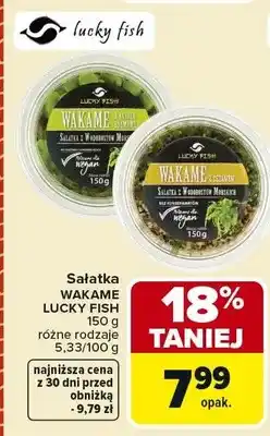 Carrefour Sałatka Wakame Lucky Fish oferta