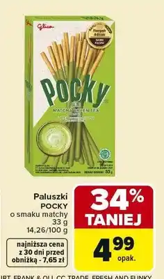 Carrefour Paluszki Pocky o smaku matchy Glico oferta