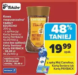 Carrefour Kawa rozpuszczalna Family Eduscho Tchibo oferta
