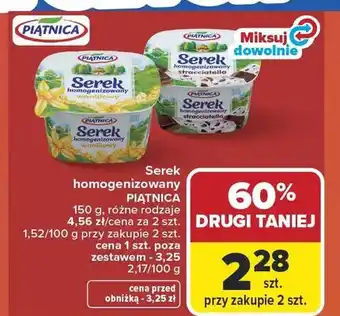 Carrefour Serek homogenizowany Piątnica oferta