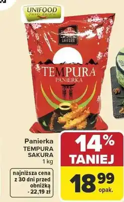 Carrefour Panierka Tempura Sakura oferta