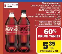 Carrefour Napój gazowany Coca-Cola Zero Cukru oferta