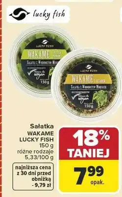 Carrefour Sałatka Wakame Lucky Fish oferta