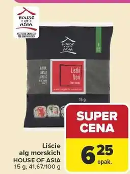 Carrefour Liście alg morskich House of Asia oferta