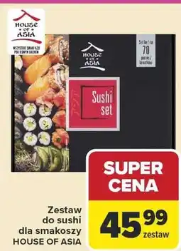 Carrefour Zestaw do sushi dla smakoszy House of Asia oferta