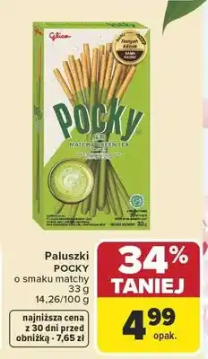 Carrefour Paluszki Pocky o smaku matchy Glico oferta