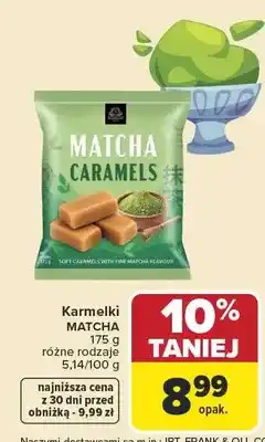 Carrefour Karmelki matcha Matcha oferta