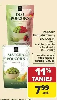 Carrefour Popcorn karmelizowany matcha Bardolini oferta