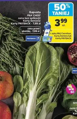 Carrefour Kapusta Pak Choi oferta