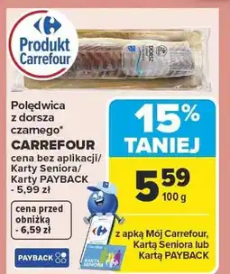 Carrefour Polędwica z dorsza czarnego Carrefour oferta