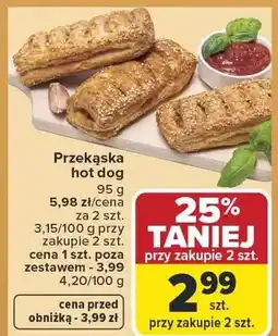 Carrefour Przekąska hot dog oferta
