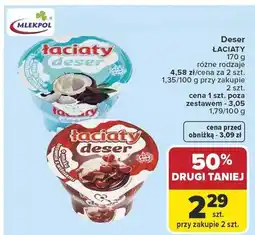 Carrefour Deser Łaciaty Mlekpol oferta