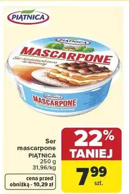 Carrefour Ser mascarpone Piątnica oferta