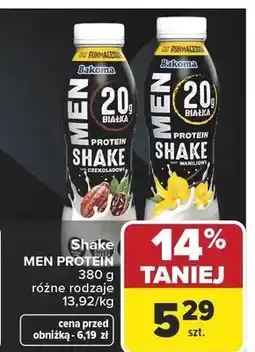 Carrefour Shake Men Protein Bakoma oferta