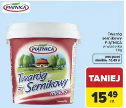 Carrefour Twaróg sernikowy Piątnica w wiaderku oferta