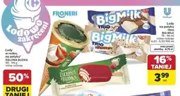 Carrefour Lody na patyku Trio Big Milk oferta