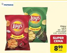 Carrefour Chipsy Lay's Green Onion oferta