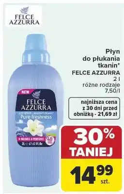 Carrefour Płyn do płukania tkanin Felce Azzurra oferta