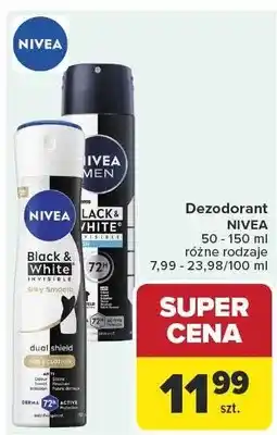 Carrefour Dezodorant Nivea Black & White oferta
