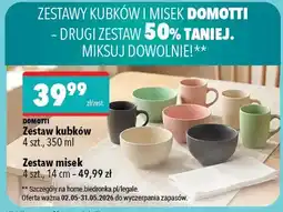 Biedronka Zestaw kubków Domotti 4szt oferta
