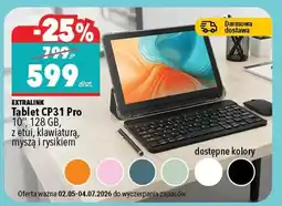 Biedronka Tablet Extralink CP31 Pro 10 128GB z etui klawiaturą myszą i rysikiem oferta