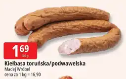 E.Leclerc Kiełbasa toruńska/podwawelska Madej Wróbel oferta