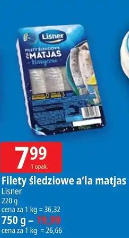 E.Leclerc Filety śledziowe a'la matjas Lisner oferta